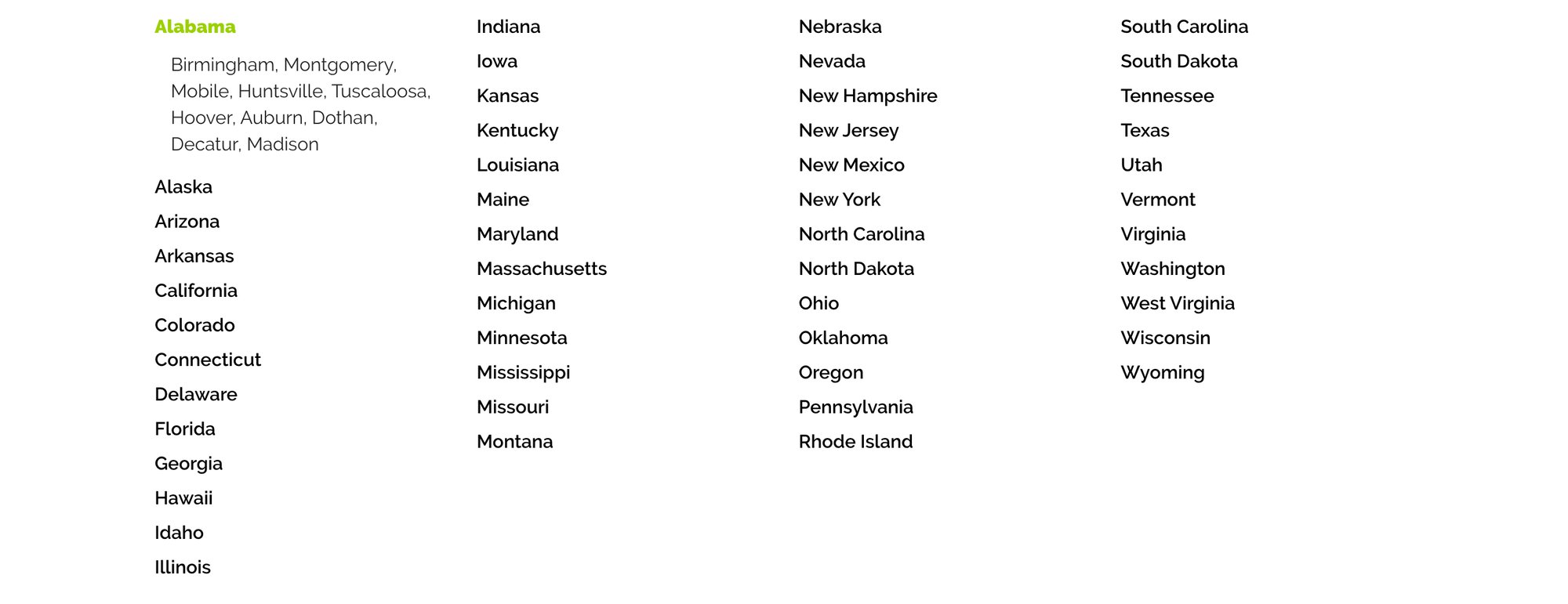 50-states-sample-list 50-states-sample-list