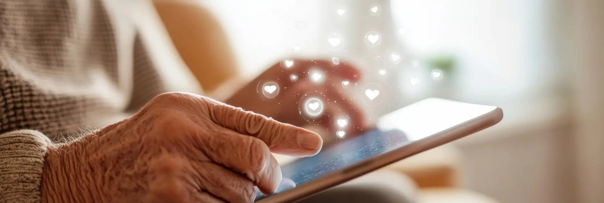 Senior community using technology