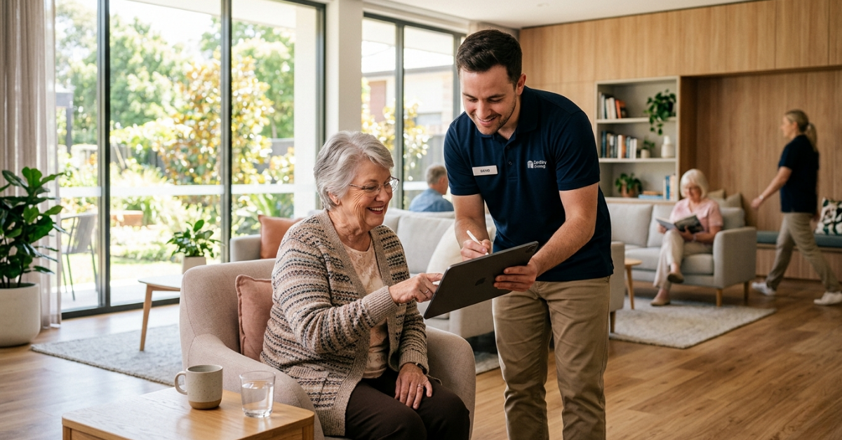 Senior living with WiFi connectivity